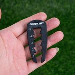 Personalized Adjustable Golf Seat Height Tool with Text Golf Training Equipment Birthday Gift for Golfer Golf Player