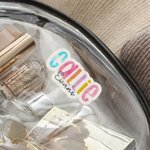 Autocollant de nom holographique personnalisé Etiquette adhésive imperméable Fournitures scolaires Retour à l'école Cadeau d'anniversaire pour les enfants Enseignants