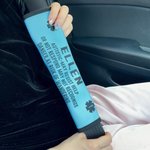 Personalized Medical Alert Title Soft Seat Belt Cover with Name and Text Car Accessories Autism Awareness Day Gift for Autistic Kids Parents