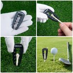 Personalized Adjustable Golf Seat Height Tool with Text Golf Training Equipment Birthday Gift for Golfer Golf Player