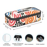 Personalisiertes Graffiti Federmäppchen mit Namen Mehreren Fächern Große Kapazität Schulanfang Geburtstag Geschenk für Schüler Lehrer Künstler