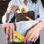 Personalized Birth Flower Cross PU Leather Shrapnel Rosary Pouch Storage Bag with Name Easter Christmas Baptism Gift for Christians