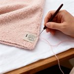 Personalised Line Pet Photo Cotton Sewing Label with Name Set of 10 Knitwear Accessories Birthday Gift for Knitting DIY Craft Pet Lovers