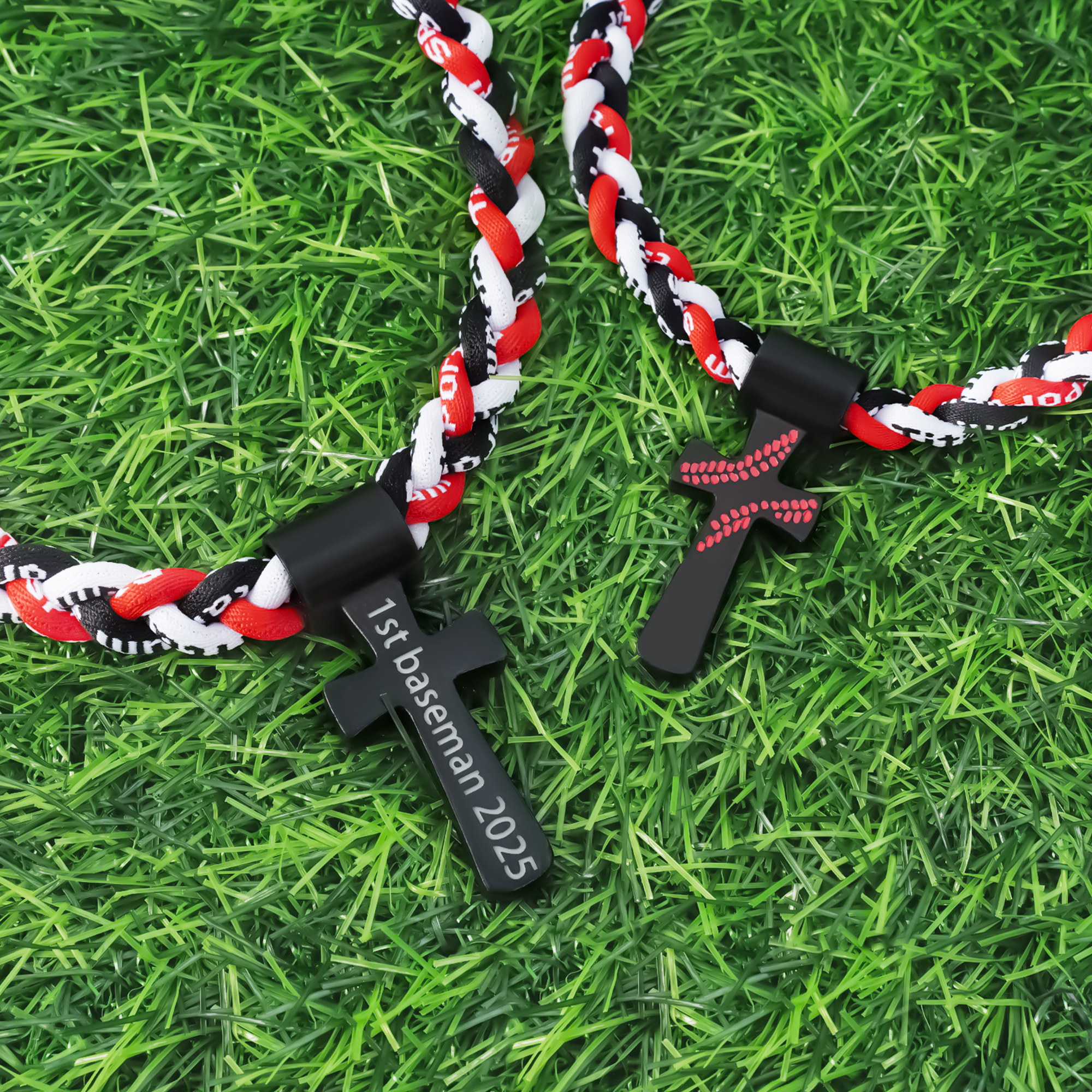 Collana Sportiva In Silicone Con Numero Di Baseball Acciaio In Tanio - Foto 6