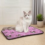 Tapis d'éveil personnalisé pour chien et chat avec nom Activités d'extérieur Repos d'intérieur Cadeau d'anniversaire pour les propriétaires d'animaux de compagnie.