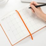 Personalised Multicolour 2026 Planner Name A5 Notebook with Weekly Monthly Planning Pages Birthday Gift for Family Colleagues