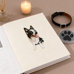 Personalized Embroidered Dog Cat Pet Photo Iron-On Patch Label Pet Party Birthday Gift for Pet Lover Owner Sewing Enthusiasts