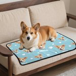 Tapis d'éveil personnalisé pour chien et chat avec nom Activités d'extérieur Repos d'intérieur Cadeau d'anniversaire pour les propriétaires d'animaux de compagnie.
