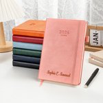 Personalised Multicolour 2026 Planner Name A5 Notebook with Weekly Monthly Planning Pages Birthday Gift for Family Colleagues