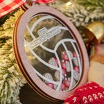 Personalisierte Santa Hut Volleyball hölzerne Weihnachten Shaker Ornament mit Team und 6-14 Mitglied Namen Weihnachtsbaumschmuck Geschenk für Volleyball-Liebhaber