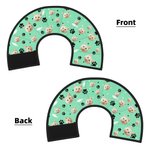 Personligt djurfoto fiskben tassavtryck Justerbart Elizabeth skyddande halsband djursjukhusvård födelsedagspresent för djurägare älskare