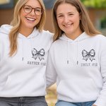 Gepersonaliseerde Sportbal Boog Multicolor T-shirt Sweatshirt Hoodie met Geborduurde Tekst Verjaardag Verjaardag Gift voor Vrouwen Sportliefhebbers