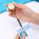 Personalized Stethoscope Nurse Hat Name Beads Badge Reel with Pendant Appreciation Birthday Gift for Nurse Healthcare Workers