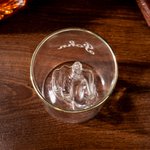 Personalised Funny Middle Finger 12.5 oz Whiskey Glass with Text Fun Gag Home Bar Accessories Birthday Gift for Men Wine Lovers