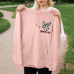 Gepersonaliseerde Sportbal Boog Multicolor T-shirt Sweatshirt Hoodie met Geborduurde Tekst Verjaardag Verjaardag Gift voor Vrouwen Sportliefhebbers
