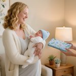 Personalized Daisy Design PU Leather Journal Notebook with Name and 400 Pages Daily Use Birthday Gift for Women