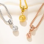 Gepersonaliseerde Voetbal Ketting met Naam Verfijnde Sieraden Jubileum Verjaardag Wedstrijddagcadeau voor Spelers Sportliefhebbers