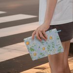 Personalized Daisy Design PU Leather Journal Notebook with Name and 400 Pages Daily Use Birthday Gift for Women