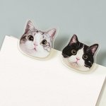 Personligt akrylfoto av husdjursansikte Magnetiskt clips Födelsedag Jul Jubileum Present till husdjursägare