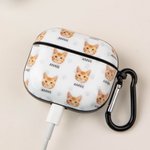 Personalised Multicolor Paw Print Name Earphone Case with 1-4 Photos for AirPods 1/2/3/4/Pro/Pro 2 Samsung Galaxy Buds Birthday Gift for Pet Lovers