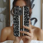 Personalized Chinoiserie Monogram Initial Phone Case for iPhone or Samsung Daily Use Birthday Gift for Women