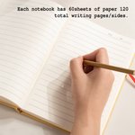 Personalised Sunflower Black Girl Bible Faith A5 Lined Notebook and Pencil Set with Name Birthday Christmas Gift for Black Christian Woman