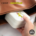 Personalised Cute Long-Tailed Leopard Marsupilami PU Leather Jewellery Box with Name Travel Accessory Birthday Gift for Girls | Callie × Marsupilami®