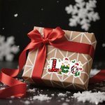 Un petit mot d'amour de votre part rendra vos cadeaux encore plus spéciaux ce Noël - Autocollants imperméables personnalisés