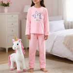 Personalized Animal Cloud Star Design 100% Cotton Kids Pajamas Set with Name Home Clothing Birthday Gift for Boys Girls