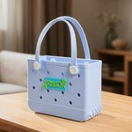 Personlig Flerfärgad Namn Akryl Väska Charm Tillbehör för Bogg Shopping Arbete Födelsedag Present till henne