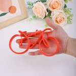 Personalised Minimalist Line 3d Printing Bicycle Ornament with Name Desk Decor Birthday Gift for Men Cycling Enthusiasts