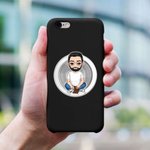Personalized Cartoon Character Acrylic Magnetic Phone Grip Mobile Phone Accessories Birthday Gift for Women Men Bookworms