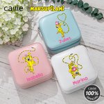 Personalized Cute Long-Tailed Leopard Marsupilami PU Leather Jewelry Box with Name Travel Accessory Birthday Gift for Girls | Callie × Marsupilami®