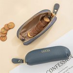 Borsa piccola personalizzata in pelle multicolore con nome accessorio per viaggio regalo ideale di compleanno e festa della mamma per donne