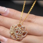 Gepersonaliseerde glitter geboorte bloem geboortesteen ketting sierlijke sieraden verjaardag verjaardag kerstcadeau voor vrouwen
