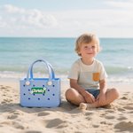 Personlig Flerfärgad Namn Akryl Väska Charm Tillbehör för Bogg Shopping Arbete Födelsedag Present till henne