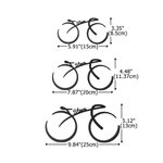 Personalised Minimalist Line 3d Printing Bicycle Ornament with Name Desk Decor Birthday Gift for Men Cycling Enthusiasts