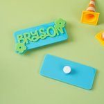 Personlig Flerfärgad Namn Akryl Väska Charm Tillbehör för Bogg Shopping Arbete Födelsedag Present till henne