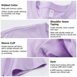 Personalizado Toile De Jouy Bow Heavyweight 100% Algodón Camiseta con Nombre Game Day Cumpleaños Regalo para Estudiantes