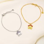 Henkilökohtainen Birthstone Pet Paw Print rannekoru kaiverrettu nimi hieno korut syntymäpäivä joululahja lemmikkieläinten rakastajaan