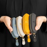 Petit Sac de Chapelet en Cuir PU Personnalisé avec Nom et Motif de Croix Porte-monnaie Pratique pour Chrétiens Cadeau Religieux de Baptême Communion