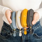 Petit Sac de Chapelet en Cuir PU Personnalisé avec Nom et Motif de Croix Porte-monnaie Pratique pour Chrétiens Cadeau Religieux de Baptême Communion