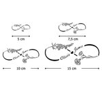 Personalisiertes Abziehtattoo im Unendlichzeichen-Design mit Geburtsblumen und Zwei Namen Hochzeit Party Zubehör Geschenk für Paare Freunde