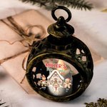 Gepersonaliseerde 1-8 Gingerbread Men LED vlamloze kaars Ornament met naam Home Decor kerstcadeau voor familie vriend