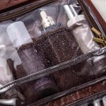 Personalisierte Cartoon Mann Charakter PU Leder hängende Kulturtasche mit Namen Reisen wesentliche Jahrestag Geburtstag Geschenk für Männer