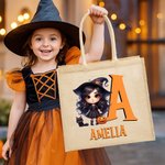 Henkilökohtainen Halloween 3D sarjakuvahahmo Juutti Kangaskassi alkuperäisen ja nimi Karkki tai Treat Halloween puolue lahja pojille tytöille