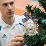 Personalized Volleyball Bow Snowflake Wooden 3D Shake Ornament with 6-14 Names Christmas Tree Decor End of Season Team Day Gift for Coach Athlete