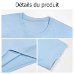 Sweat-shirt à Manches Longues Personnalisé avec Nom Motif et Photo d'Animal Cadeau Anniversaire Noël pour Famille Amoureux d'Animaux de Compagnie