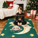 Nube personalizada Luna Dibujos Marinos Jungla Animal Suave Manta con Nombre Decoración del Hogar Cumpleaños Navidad Regalo para Niños Familia