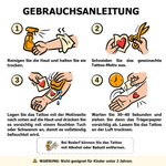 Personalisiertes Abziehtattoo im Unendlichzeichen-Design mit Geburtsblumen und Zwei Namen Hochzeit Party Zubehör Geschenk für Paare Freunde